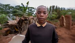 War Child NL webheader child portrair Uganda May 2025