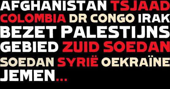 Kinderen in conflictgebiedenNoodhulp_HIIK-Conflict-Barometer_War Child Nederland_220328