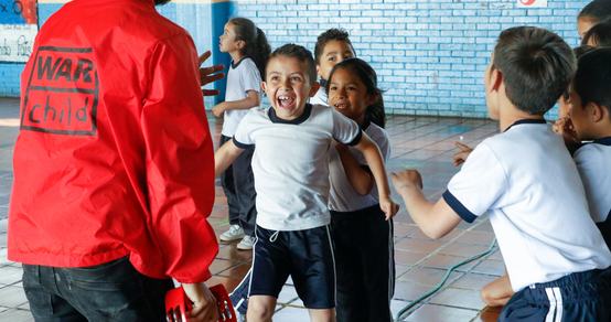Venezuelan boy in Colombia during TeamUp_War Child Colombia_191211