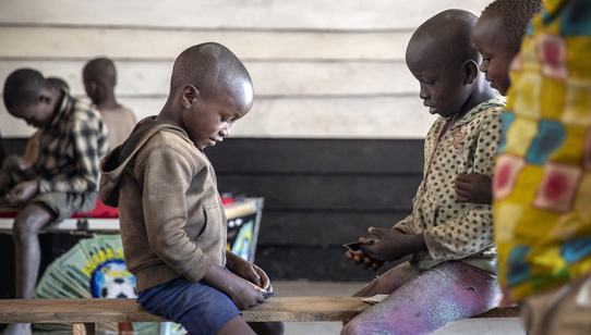 Children in war make new friends during our programmes they can play with_DR Congo_War Child_Psychosocial support_180628