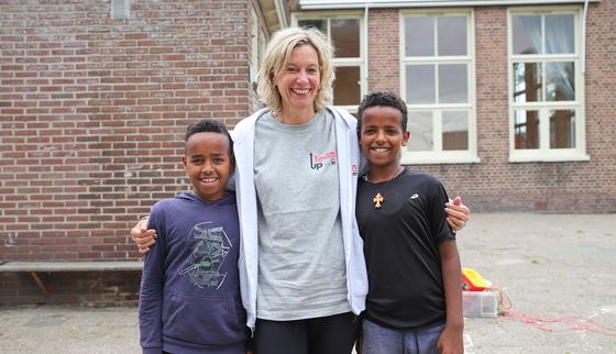 Juf Rosan_TeamUp_familie gevlucht Eritrea_War Child Nederland_190722