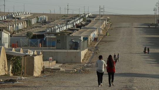 Kinderen veilige plek vluchtelingenkamp Mosul-War Child Irak_181004