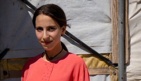 Portret van Aisha, vanwege oorlog gevlucht uit Syrie_Lebanon_Shield_Veilige Plek_War Child_201006