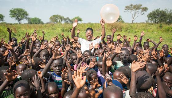 Michaela DePrince ambassadeur in BidiBidi_War Child Oeganda_171122