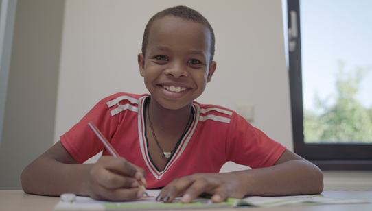 Refugee boy Jesus from Eritrea receives TeamUp at School in the Netherlands_2010XX