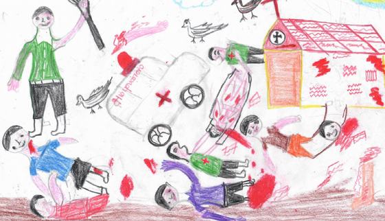 Tekening getekend voor het leven Sri Lanka_19XXXX