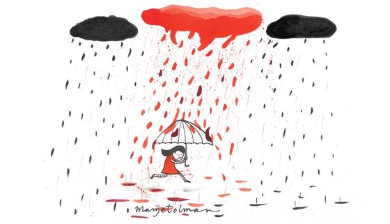 Tekening getekend voor het leven_Marije Tolman_War Child_19XXXX