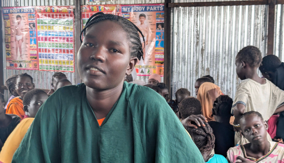 Mureena (18) woont in Renk