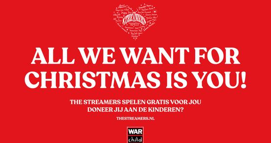 War Child Nederland_TheStreamers_Kerstspecial_231207