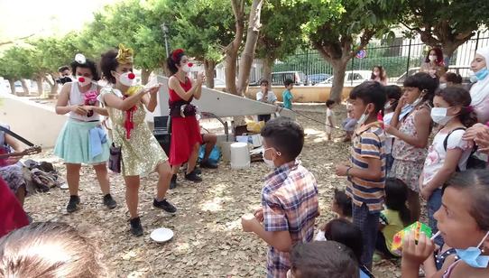 War Child Karentina in Beiroet_handen wassen_Libanon_201030