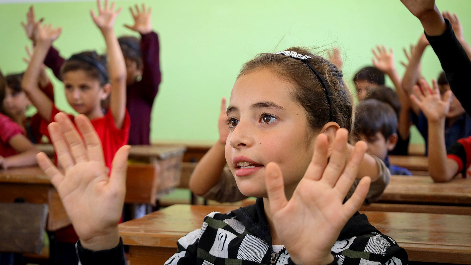 War Child is providing catch up education for Syrian children like Bashaer who are affected by the earthquakes