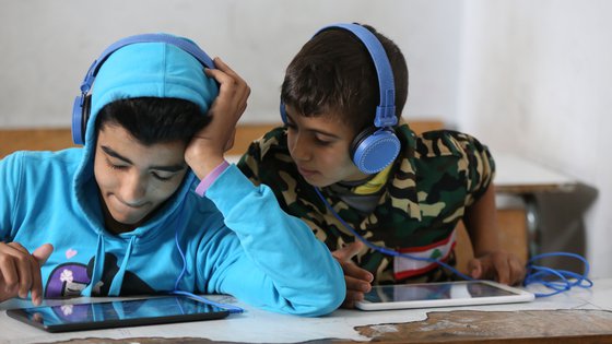 2017.11 Lebanon- Game PLay - Wadi Khaled, Boys Playing.JPG