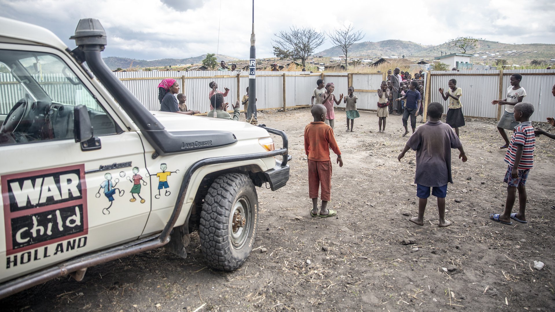 War Child Holland programme in DR Congo