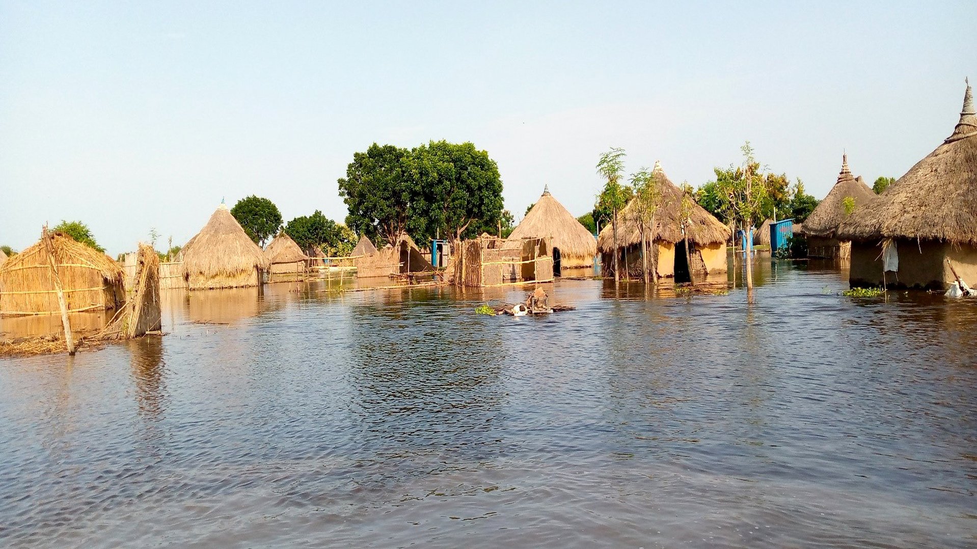 The deserted town of Tonga, Panyikang