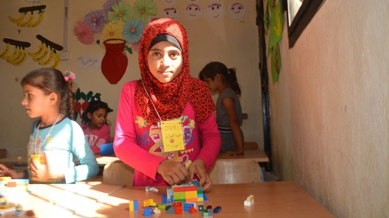 Meisje uit Syrie_War Child programma in Libanon