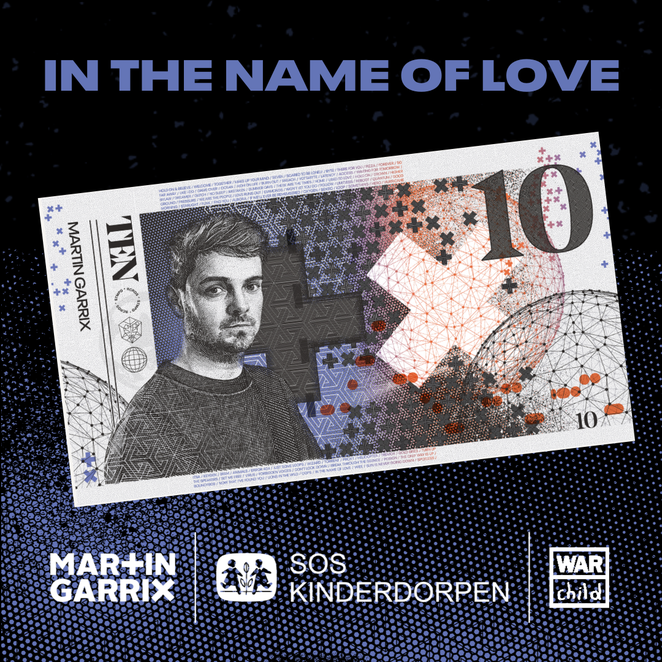Martin Garrix charity note 10