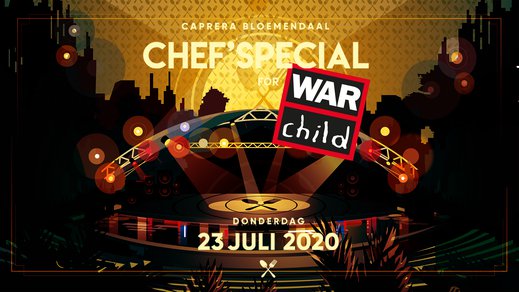 Chef'Special x War Child Concert Caprera Banner