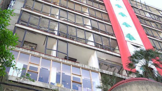 Na de explosie in Beiroet waren de inwoners in shock en de stad verwoest War Child Libanon
