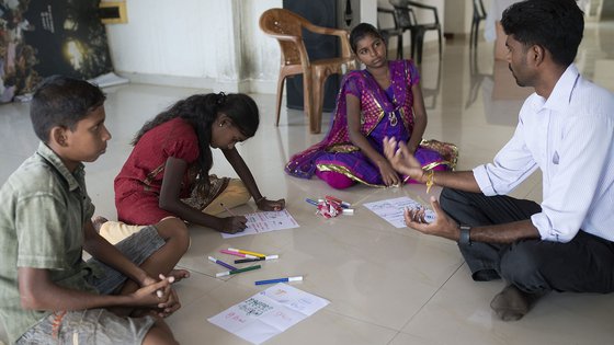 I DEAL programma Sri Lanka kinderen War Child