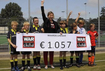 Dorien vrijwilliger bij War Child