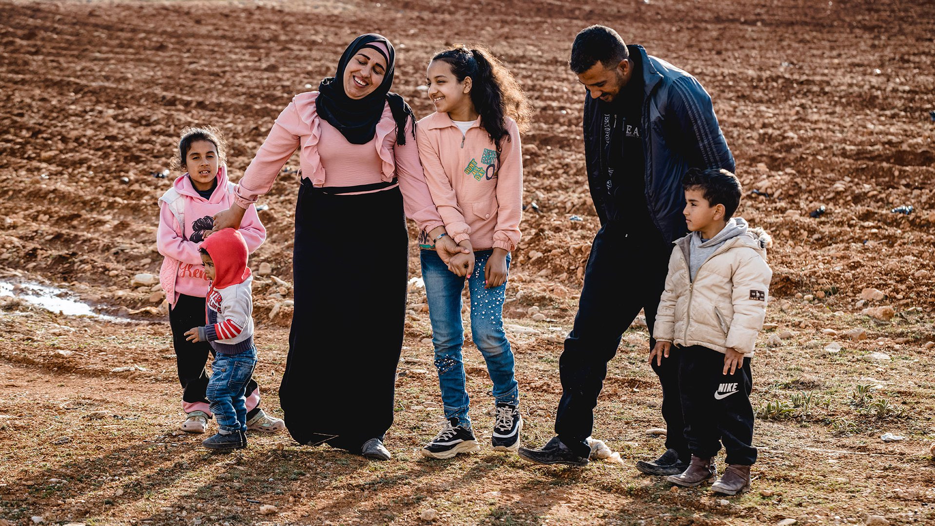 Fatima en haar familie vluchtten van Syrië naar een vluchtelingenkamp in Libanon