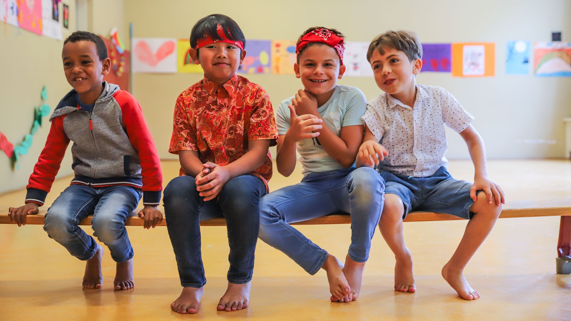 TeamUp op School voor gevluchte kinderen in Nederland