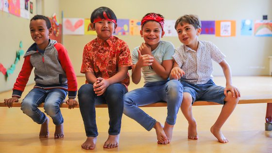 TeamUp op School voor gevluchte kinderen in Nederland