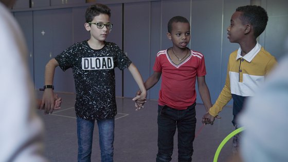 Gevlucht voor oorlog kunnen kinderen in Nederland meedoen aan TeamUp op School ter bevordering van hun psychosociaal welzijn_War Child