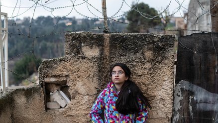 Girl in Palestina Hebron - War Child Holland