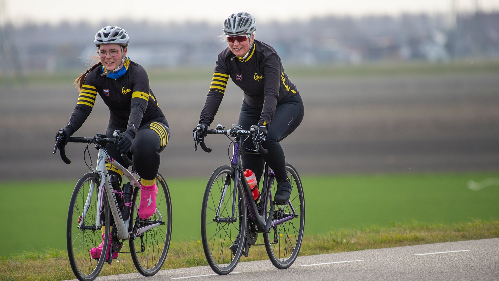 Goed Bezig - actie voor War Child - Gaul! - wielrennen fietsen