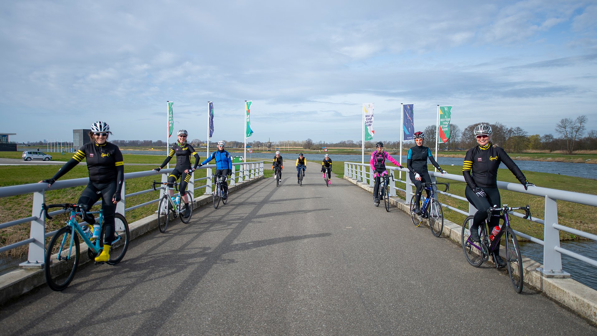 Goed Bezig - actie voor War Child - fietsen virtueel
