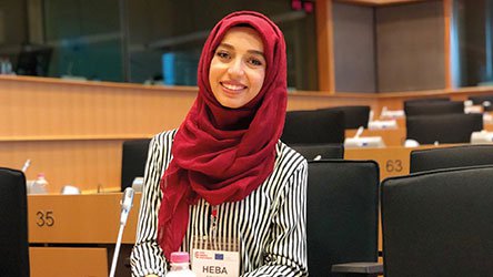 Parlement HEBA War Child speaker