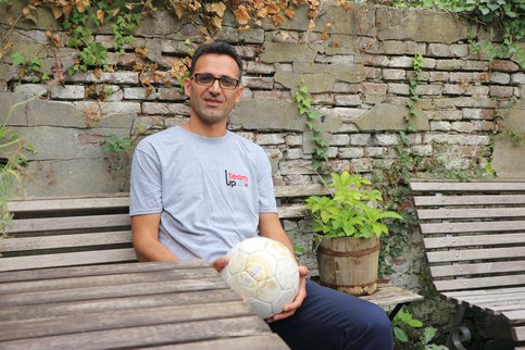 TeamUp vrijwilliger facilitator Jawad Nederland