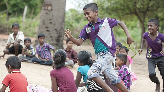 TeamUp voor kinderen in Sri Lanka
