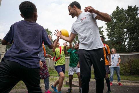 TeamUp voor gevluchte kinderen in Nederland