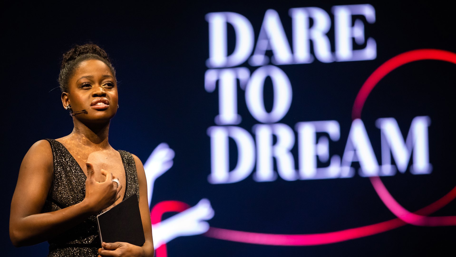 Michaela DePrince speech tijdens event Dare to Dream voor War Child