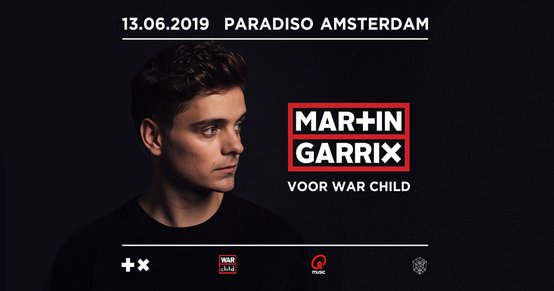 Martin Garrix concert voor War Child Paradiso