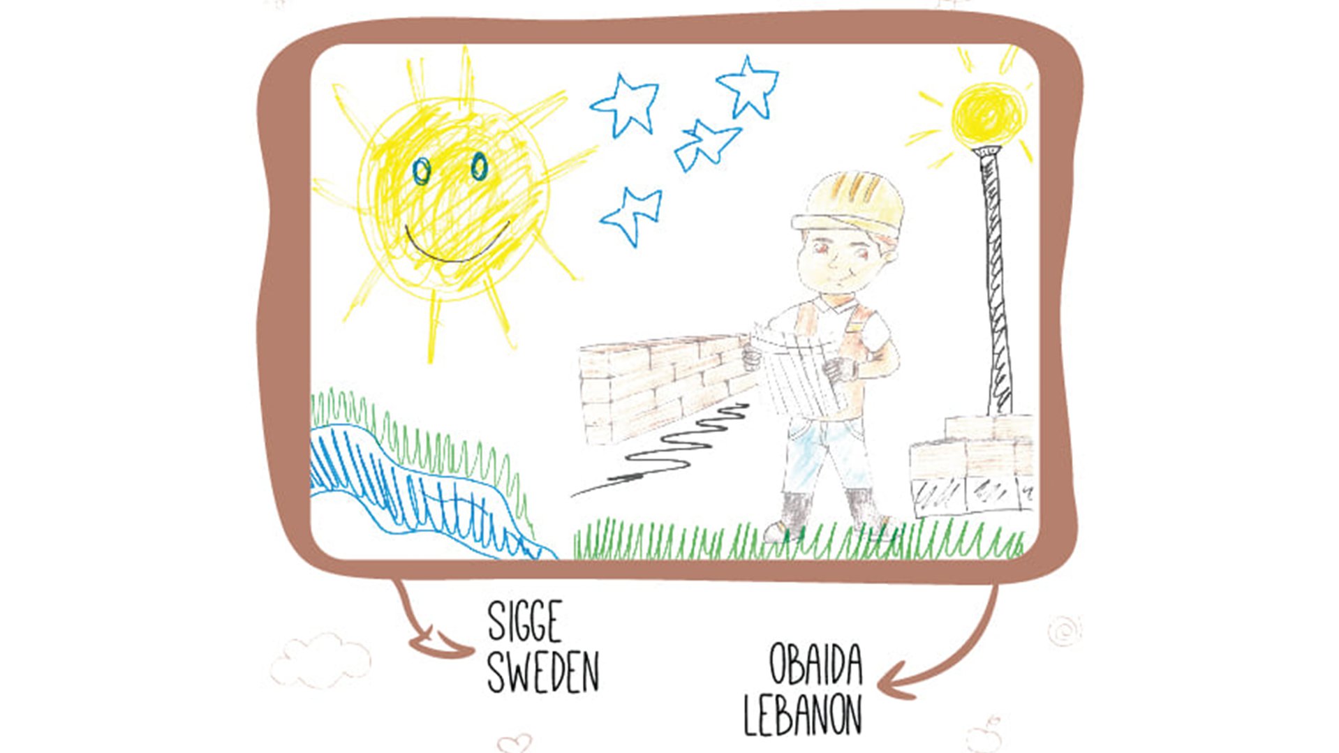 Peace of Art - Project - War Child Zweden en War Child Libanon
