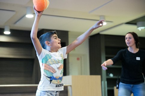 TeamUp AZC Tilburg kinderen Nederland gevlucht