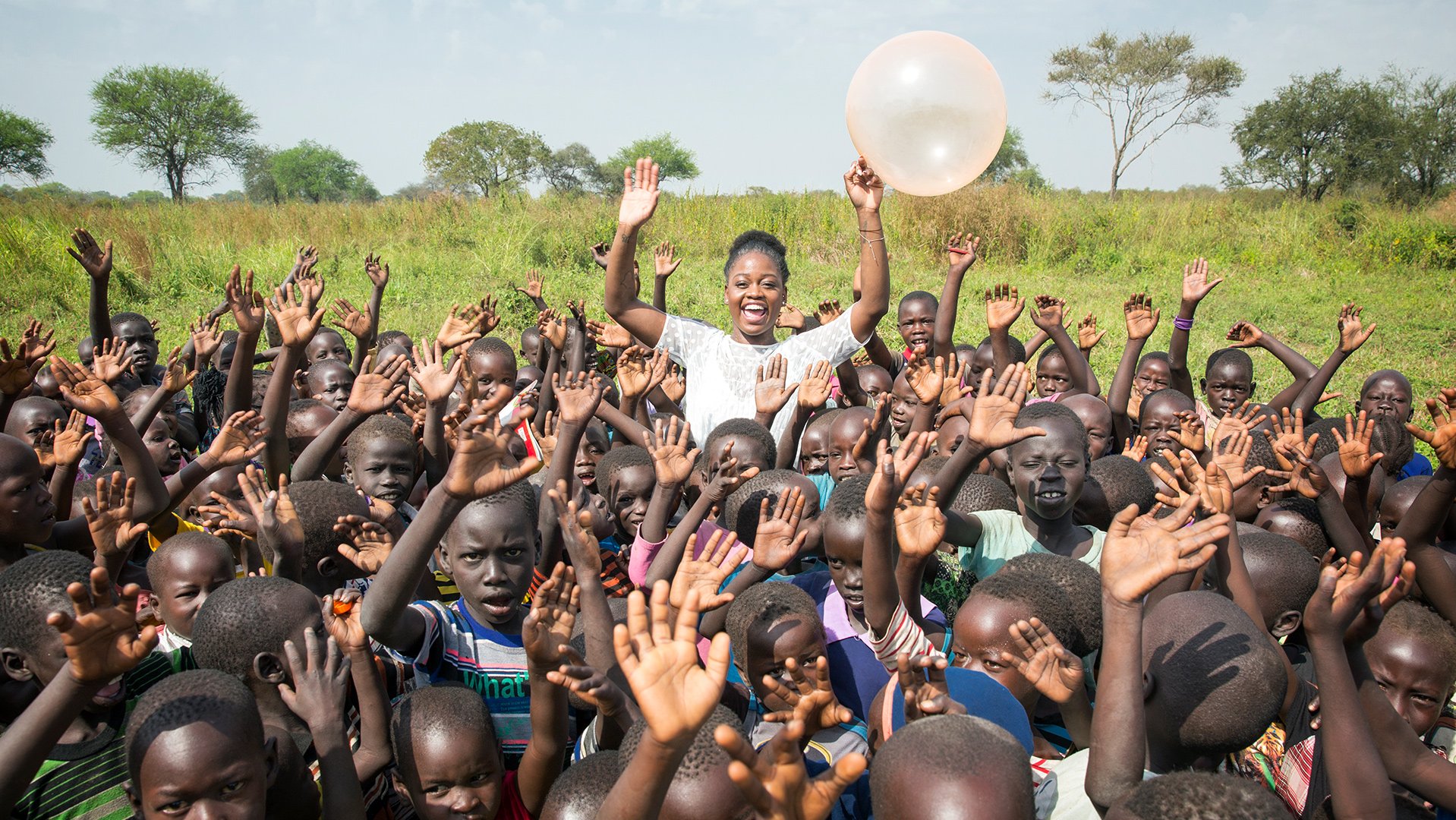 Michaela DePrince ambassadeur voor War Child - in Oeganda