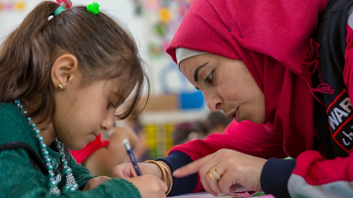 War Child kinderen onderwijs in Jordanië