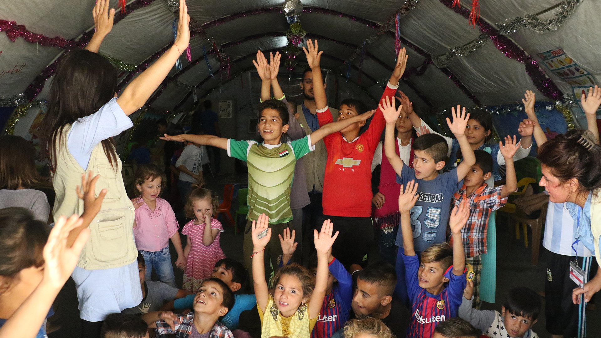 Safe space in Iraq - War Child