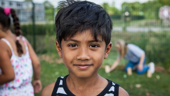 War Child TeamUp actief in Nederland - gevluchte kinderen