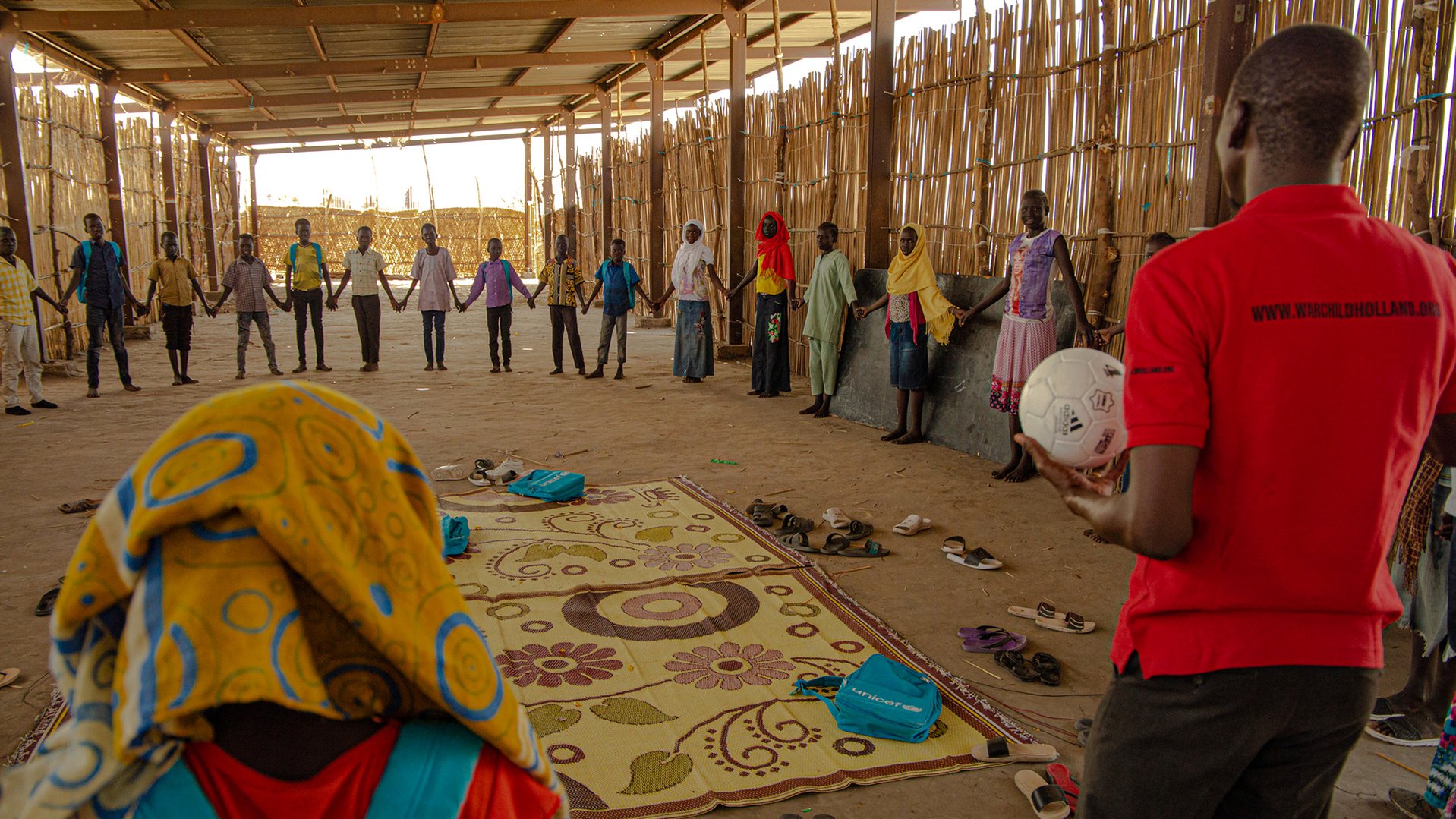 War Child conduct programmes in South Sudan to maintain the wellbeing of children