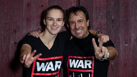 Vivianne Miedema en Marco Borsato, ambassadeurs voor War Child