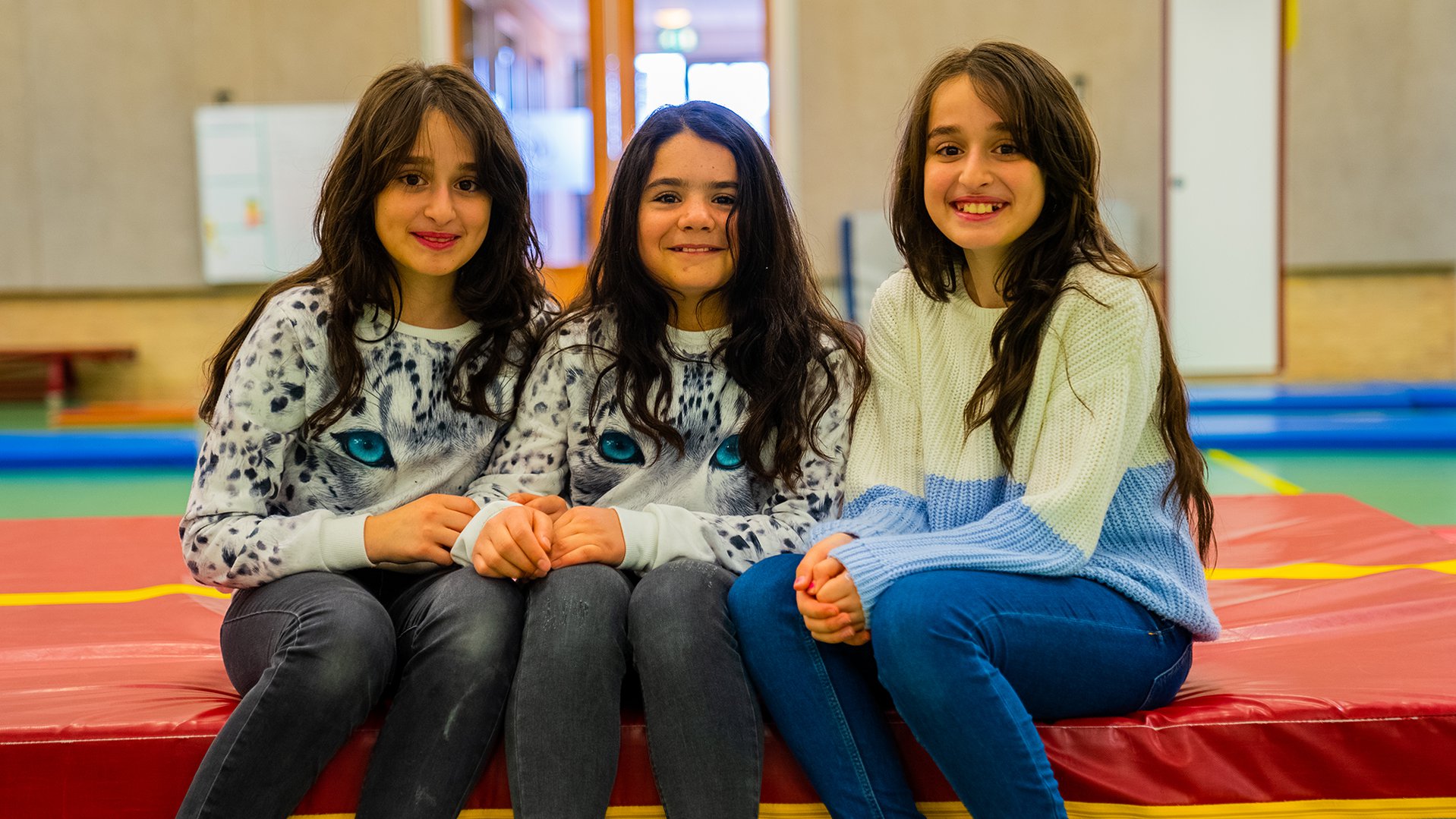 Manar uit Syrië doet in Nederland mee met War Child's activiteiten van TeamUp op School