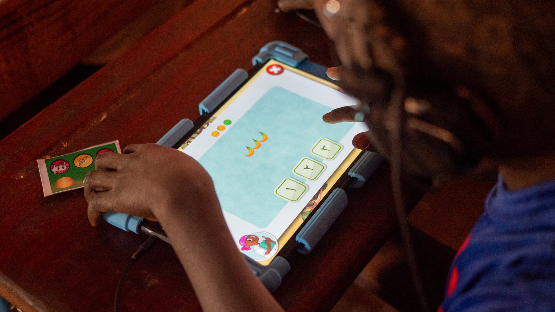 Can't Wait to Learn - Chad - tablet education - e-learning
