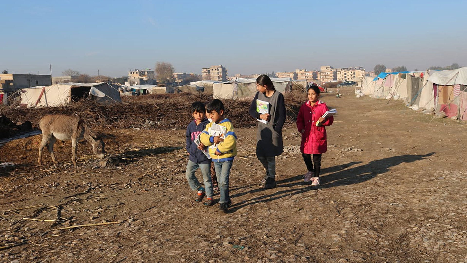Zeven miljoen kinderen zijn getroffen door de aardbeving in Turkije en Syrië
