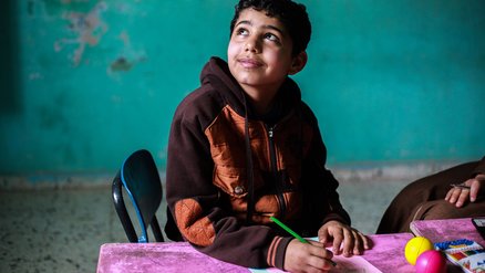 Rami in de bezette Palestijnse gebieden - War Child programma