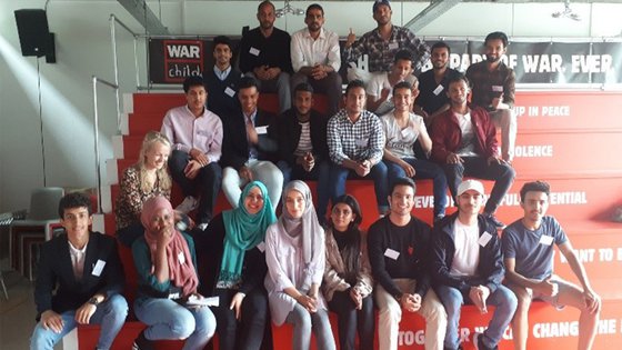 Rayan conferentie bijeenkomst groep